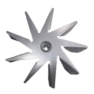 114mm Διαμέτρου Φανατήρα τζάκι 9 λεπίδες Ζυγισμένο φύλλο για σόμπα με πυριτίδια