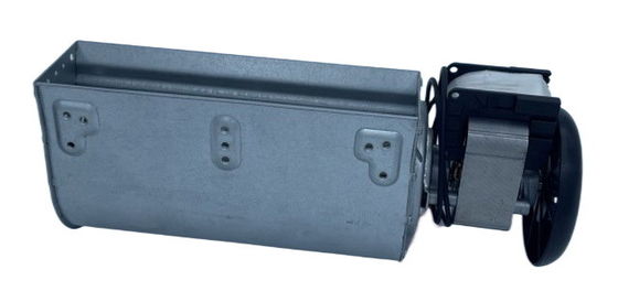 65MM υψηλή αντιπροσωπεία μηχανών 46W 120V 60Hz UL ανεμιστήρων ροής όγκου αέρα διαγώνια